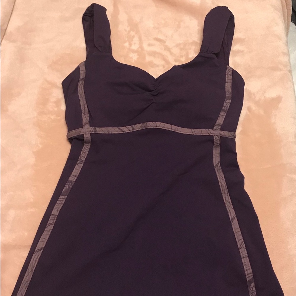 Lululemon Purple Tank Top sz 2